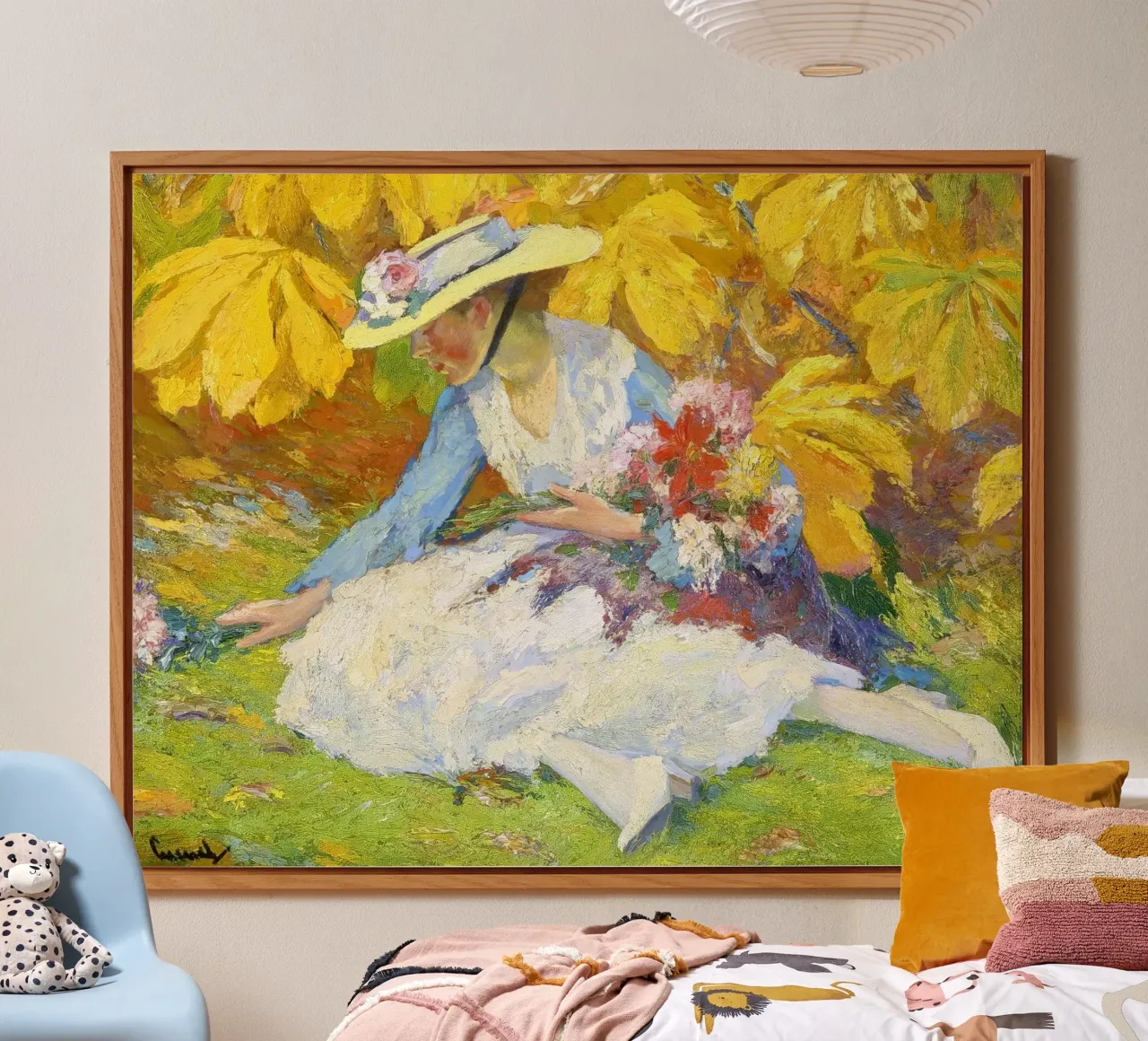 Edward Cucuel - Ricordi d'autunno alluminio dibond da ARTOTHEK