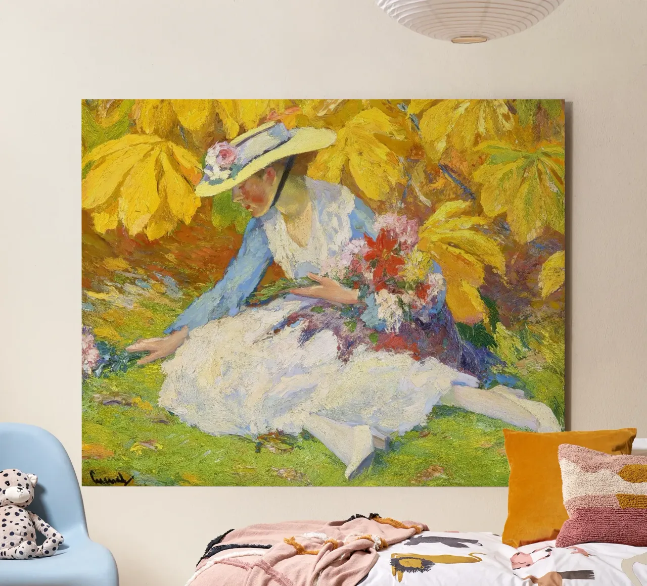 Edward Cucuel - Ricordi d'autunno alluminio dibond da ARTOTHEK