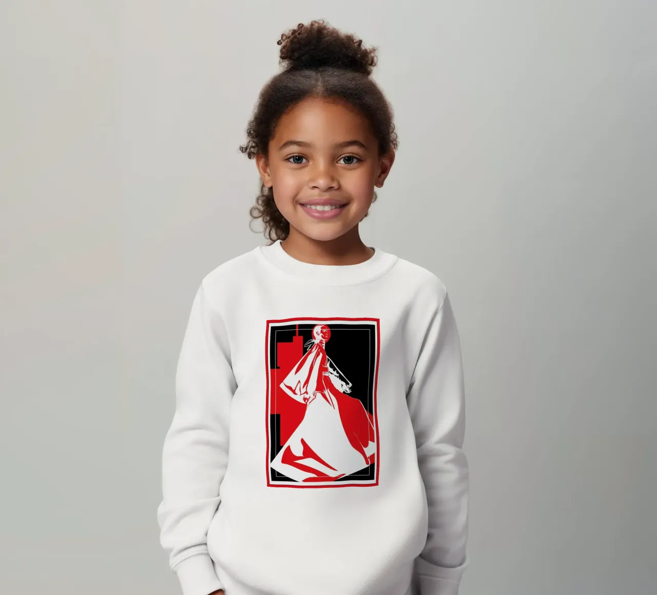 Iconographic 2 kids sweatshirt by Marcell Naubert