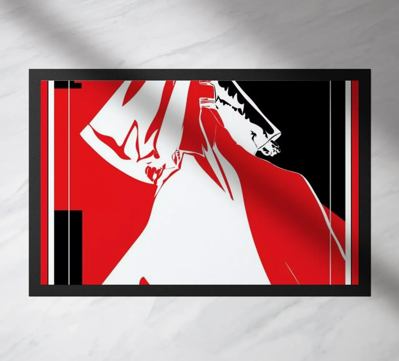 Iconographic 2 doormat by Marcell Naubert