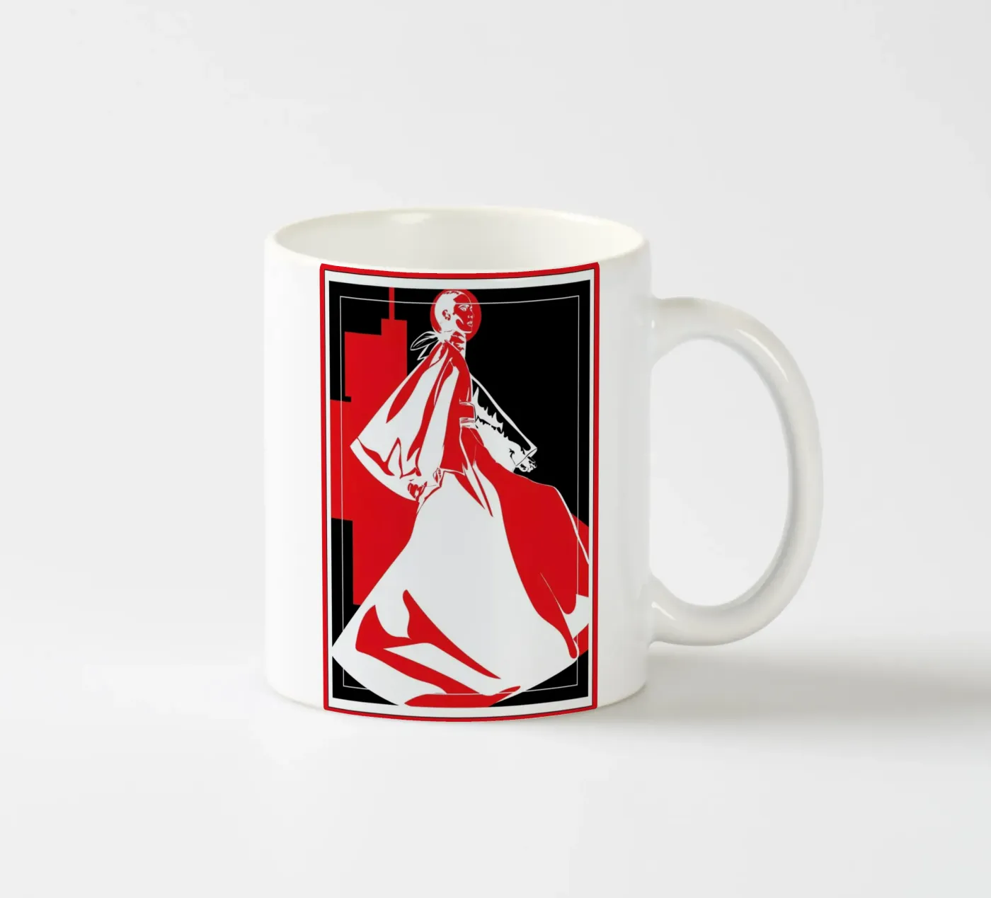 Iconographic 2 ceramic mug by Marcell Naubert