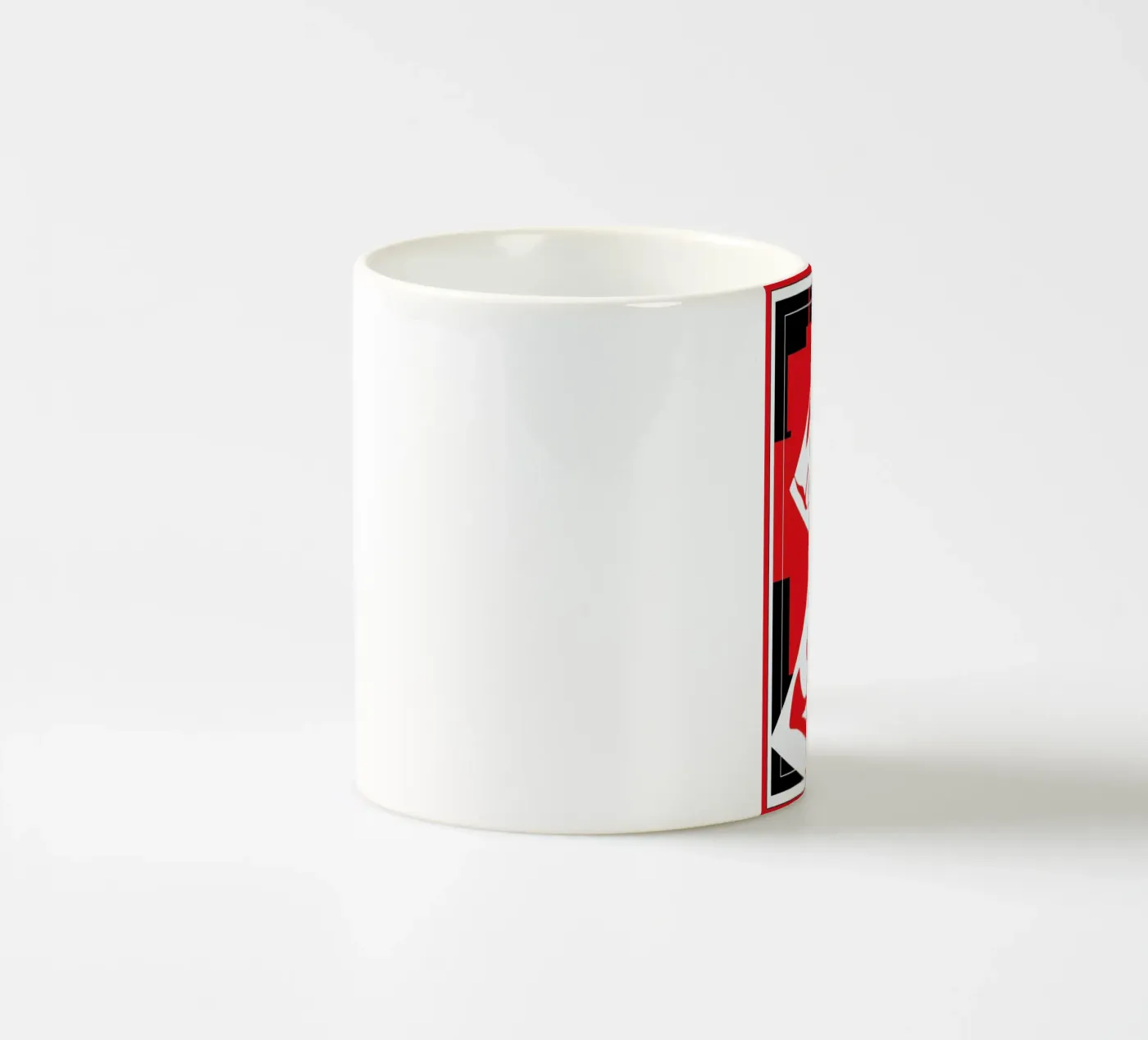 Iconographic 2 ceramic mug by Marcell Naubert