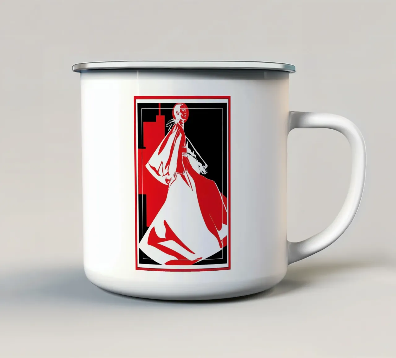 Iconographic 2 tazza in smalto da Marcell Naubert