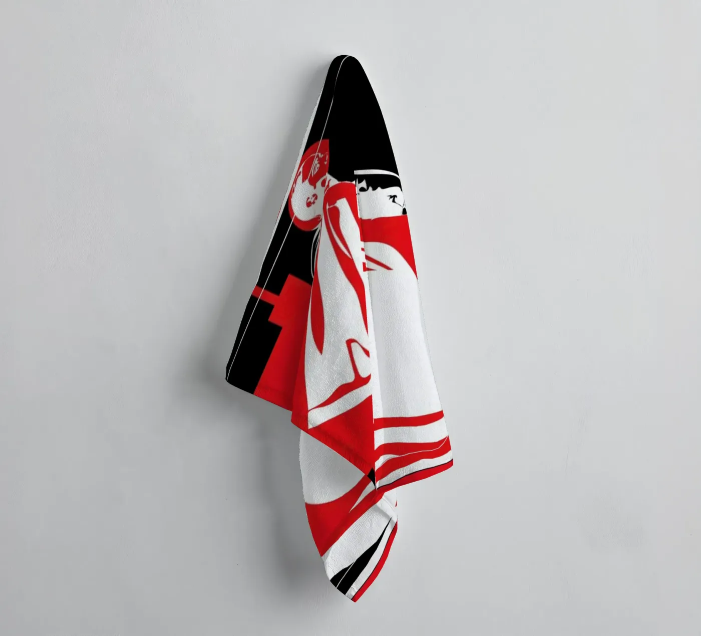 Iconographic 2 towel by Marcell Naubert