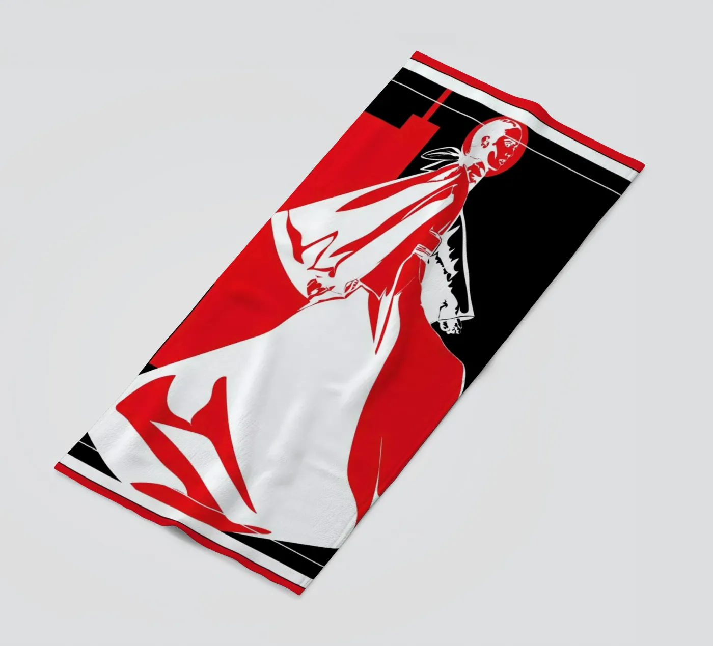 Iconographic 2 strandhanddoek van Marcell Naubert