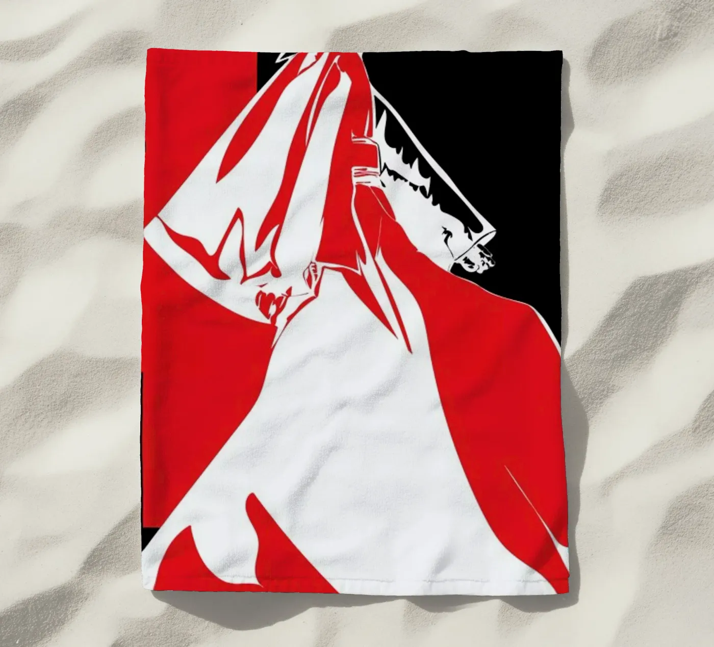 Iconographic 2 strandhanddoek van Marcell Naubert