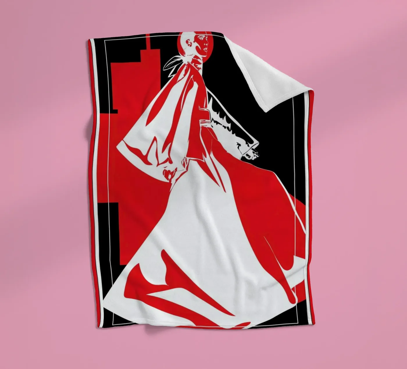 Iconographic 2 fleecedeken van Marcell Naubert