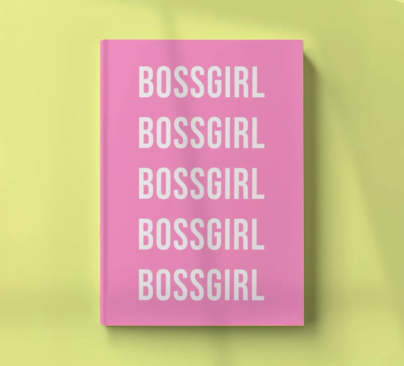 Bossgirl Bossgirl (tonalità rosa) diario da Paigaam Studio