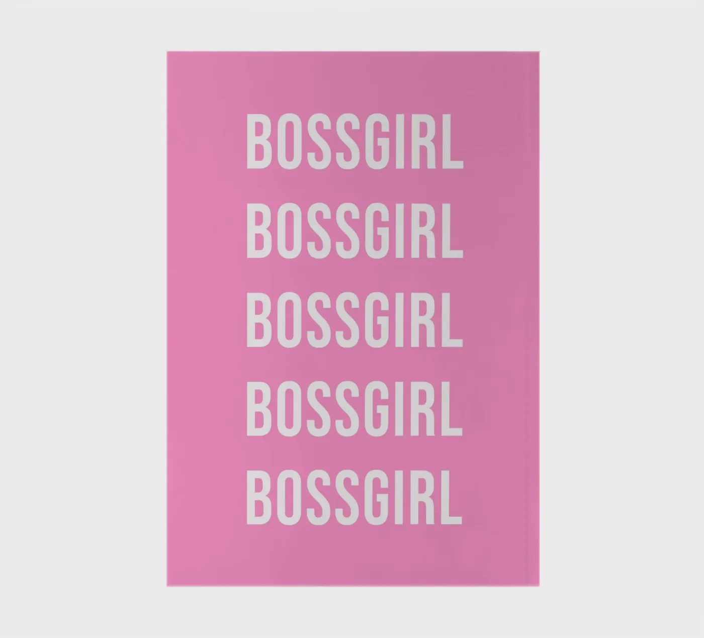 Bossgirl Bossgirl (tonalità rosa) diario da Paigaam Studio