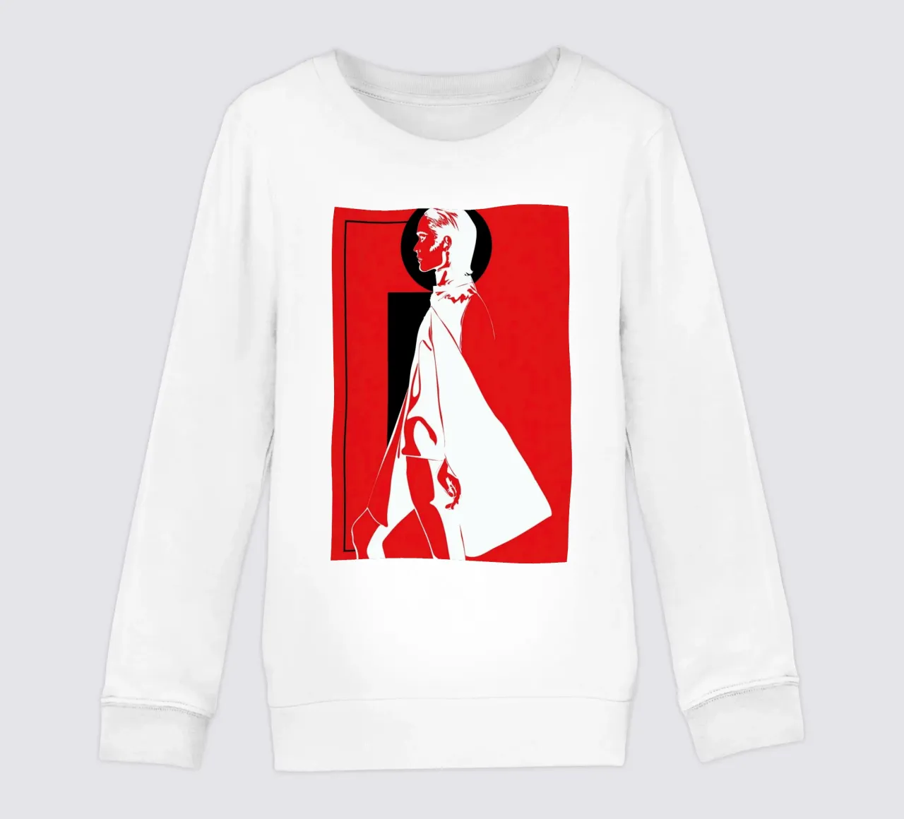 Iconographic 3 kids sweatshirt by Marcell Naubert