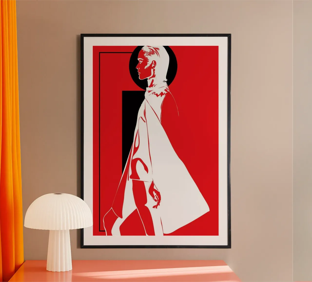 Iconographic 3 poster con telaio in legno da Marcell Naubert