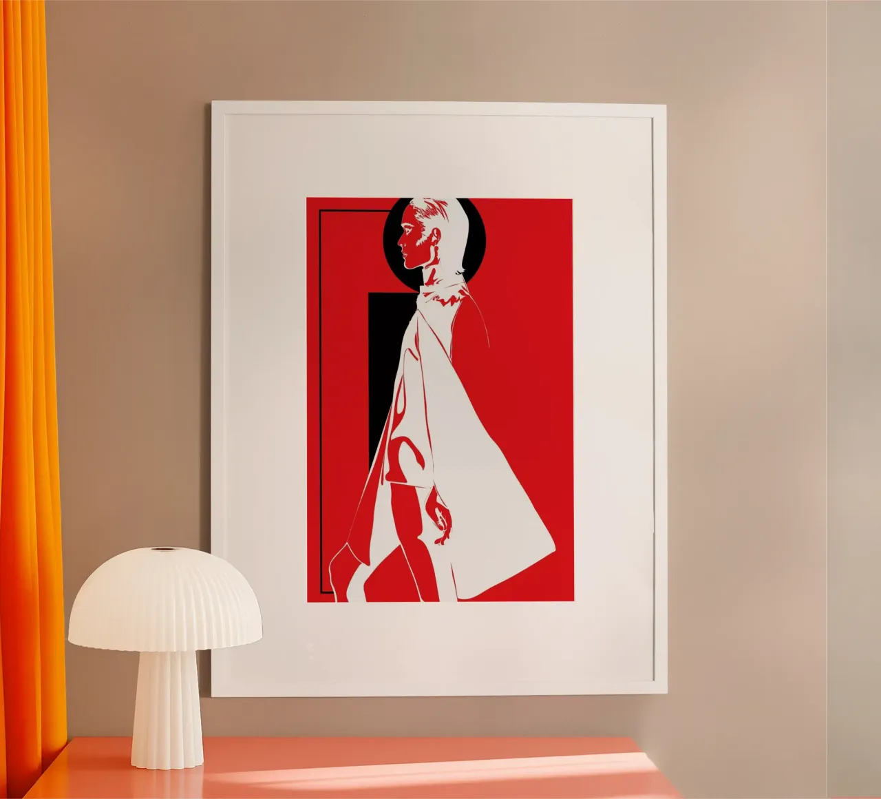 Iconographic 3 poster con telaio in legno da Marcell Naubert