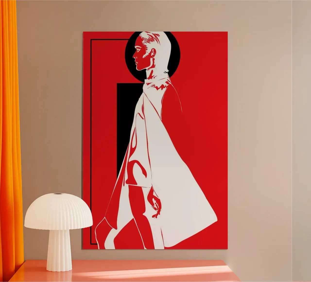 Iconographic 3 poster con telaio in legno da Marcell Naubert