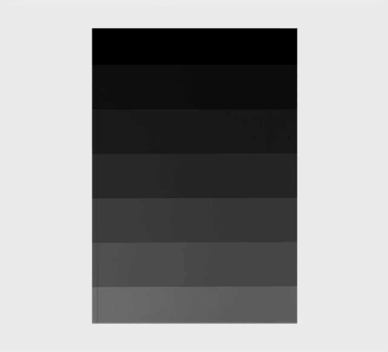 Black Gradient notebook by Paigaam Studio