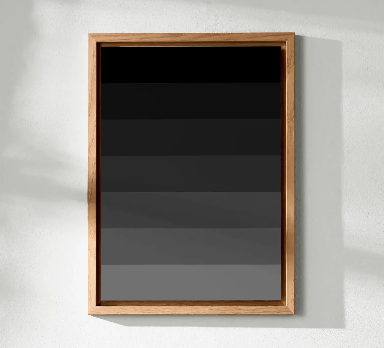 Black Gradient forex plate by Paigaam Studio