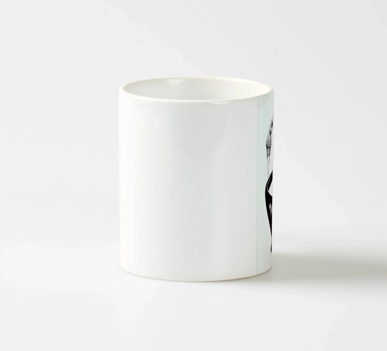 Kopfsprung in Teetasse ceramic mug by Amy & Kurt