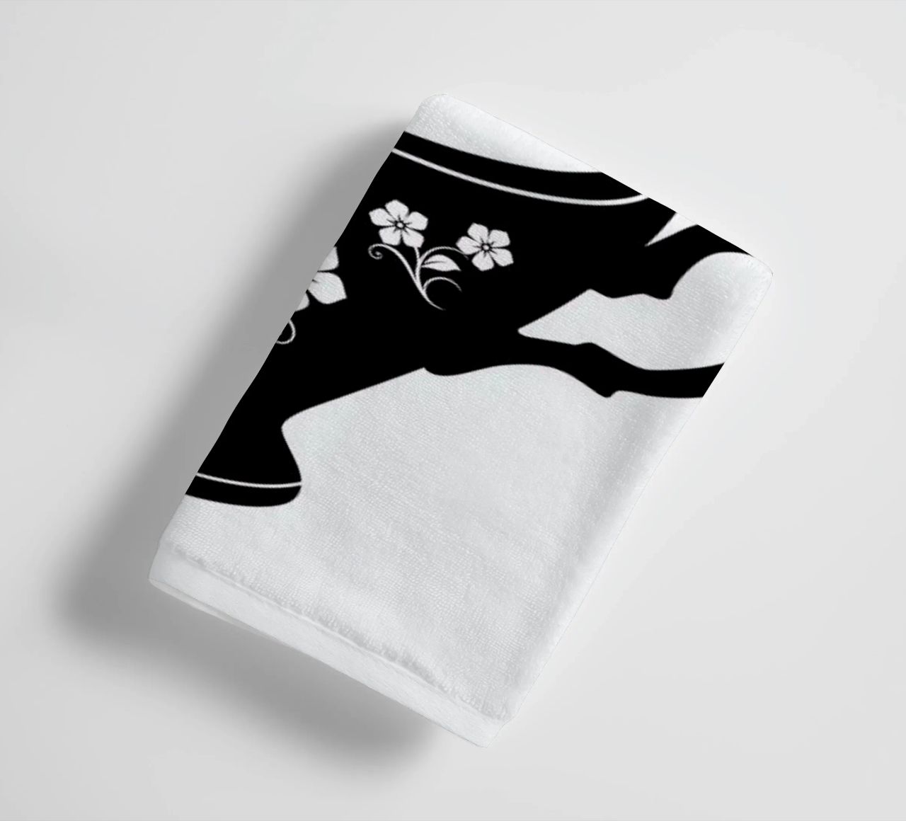 Kopfsprung in Teetasse towel by Amy & Kurt