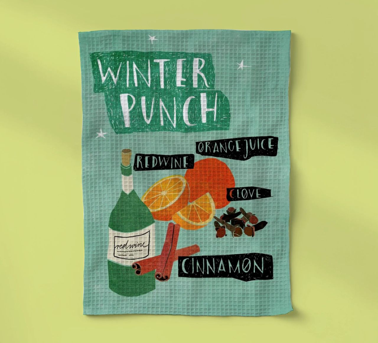 Glühwein torchon de Eva Wünsch