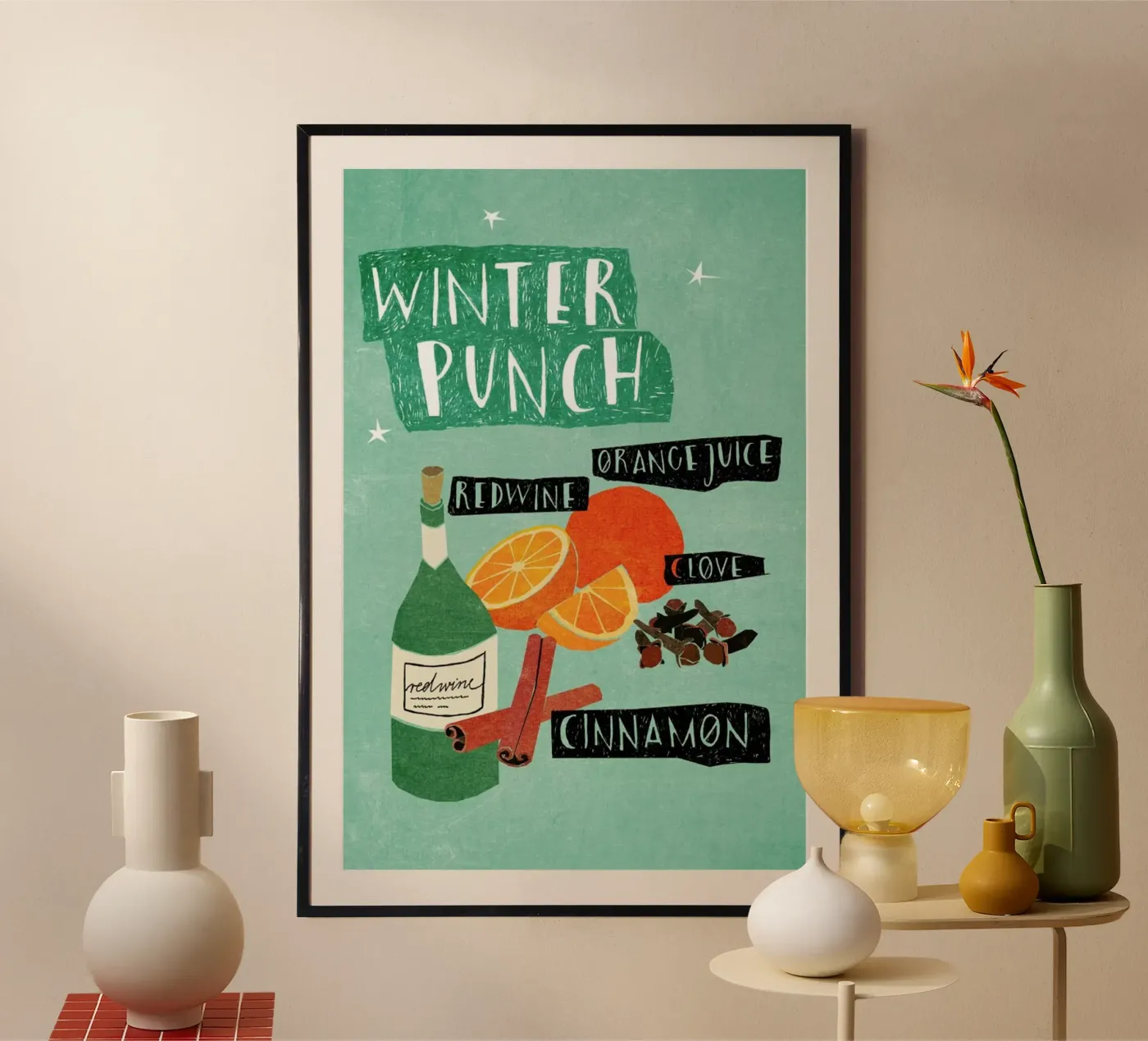 Glühwein poster da Eva Wünsch