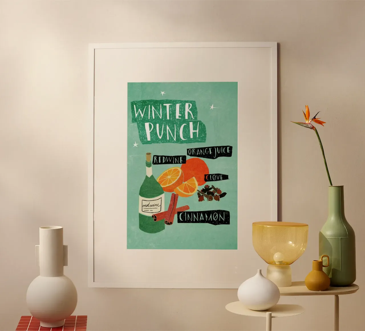 Glühwein poster da Eva Wünsch