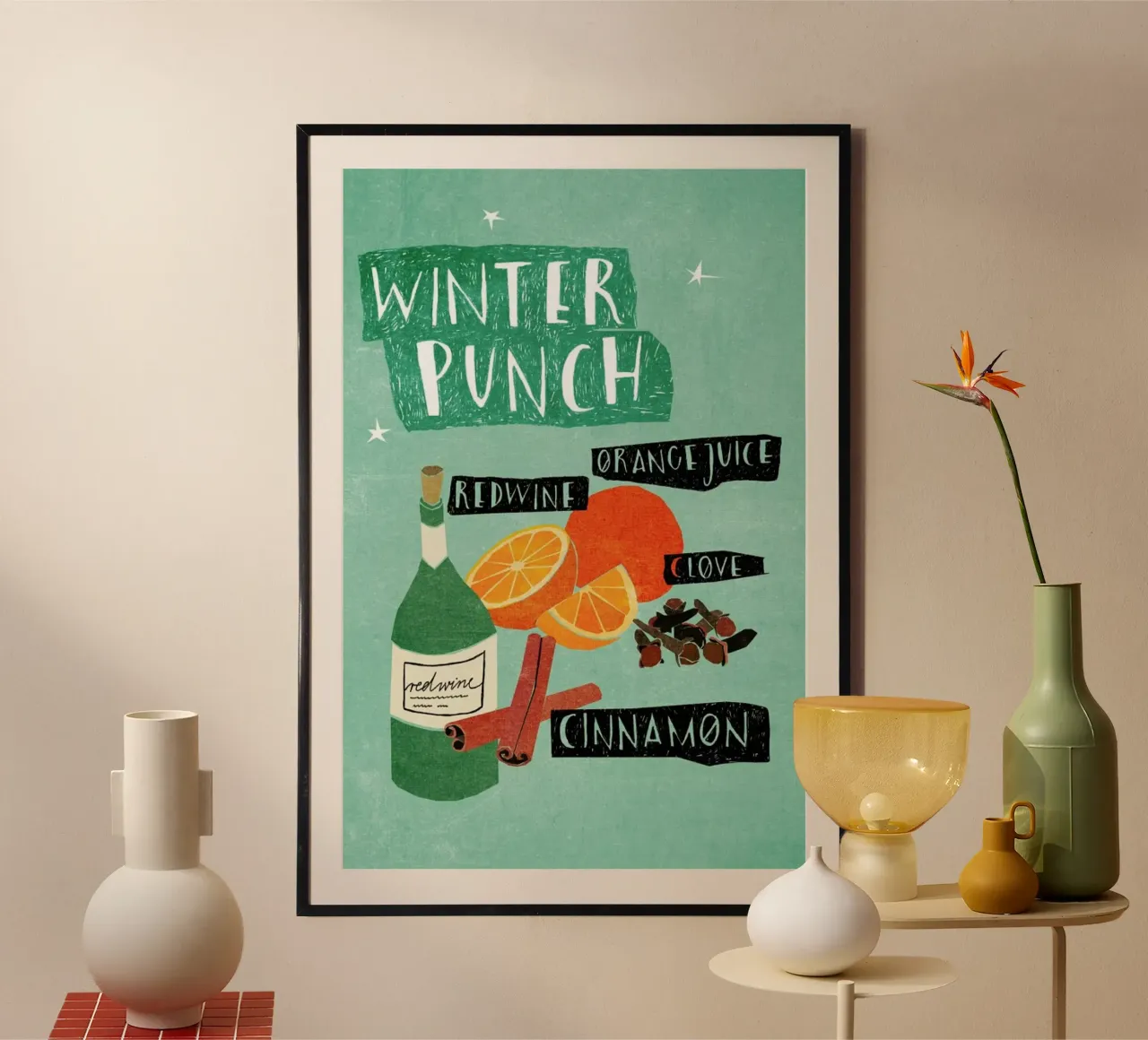 Glühwein poster da Eva Wünsch