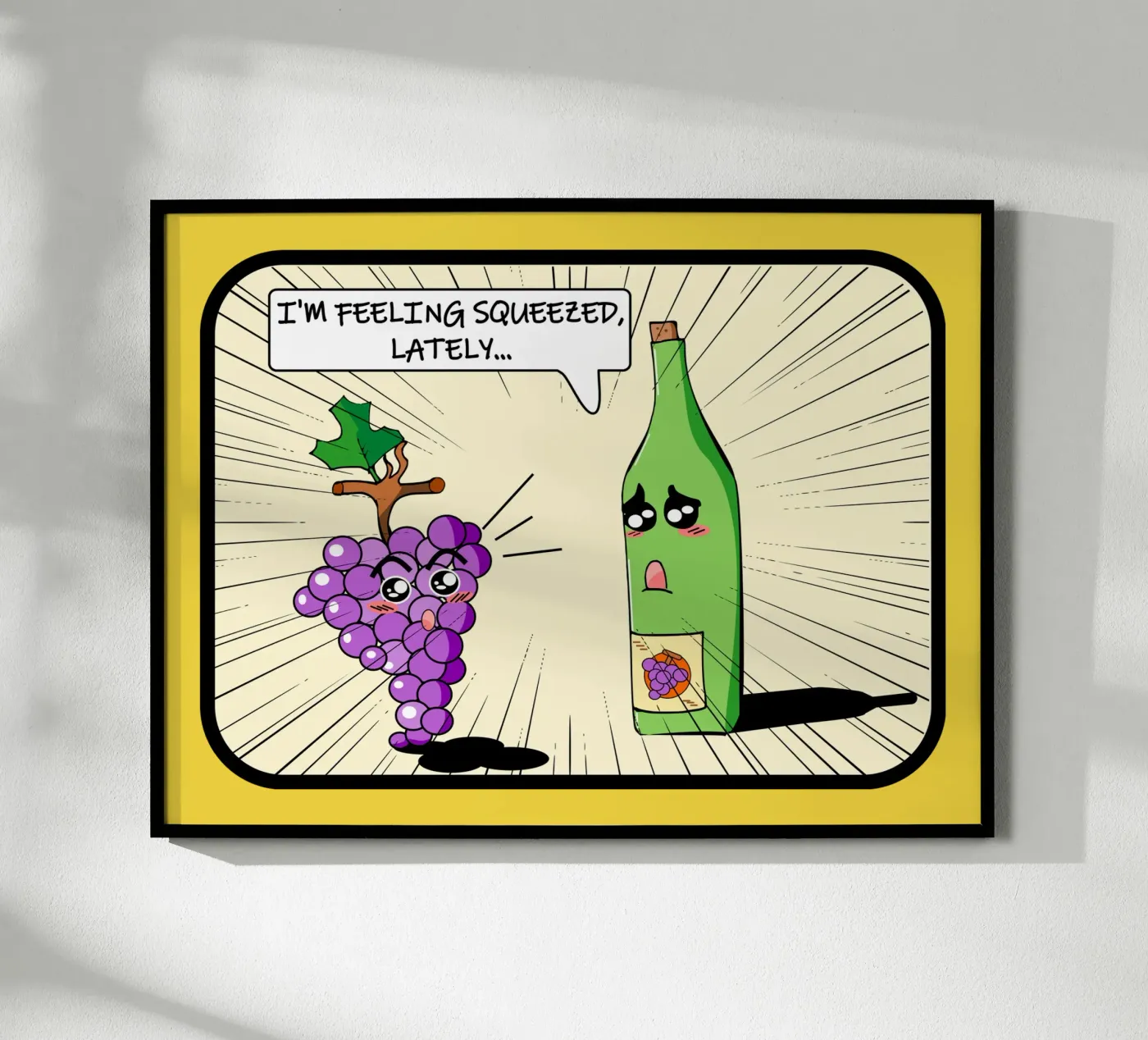 Feeling Squeezed poster by sillyindustries