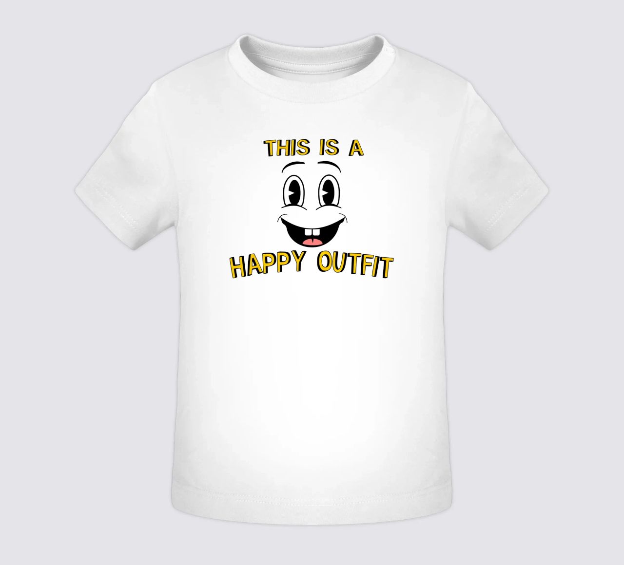 Fröhliches Outfit Baby T-Shirt von sillyindustries