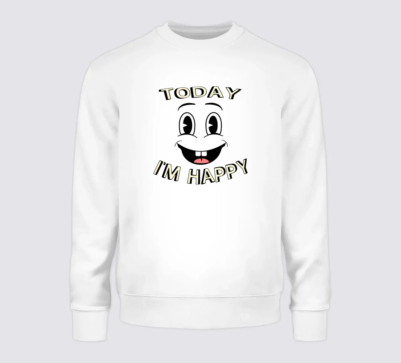 ¡Hoy soy feliz! sudadera de sillyindustries