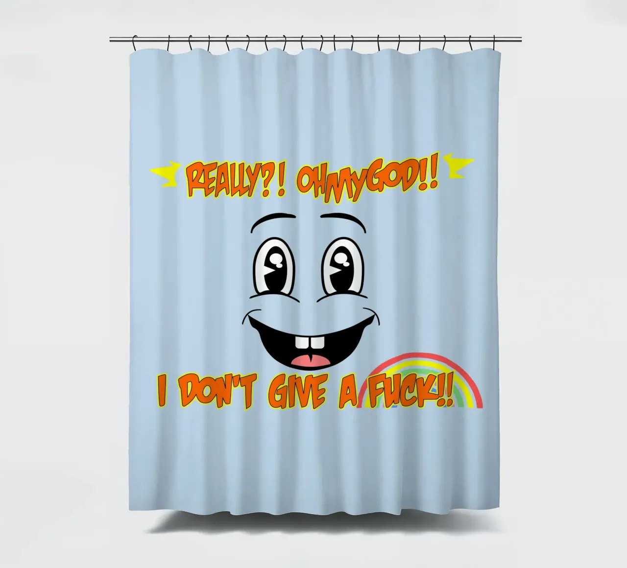 Non mi interessa! tenda da doccia da sillyindustries