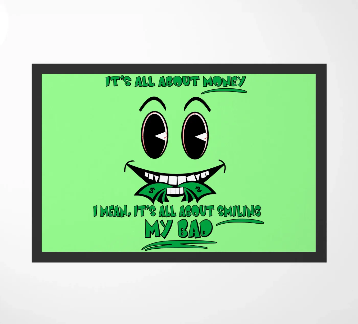 Sorridi e basta zerbino da sillyindustries