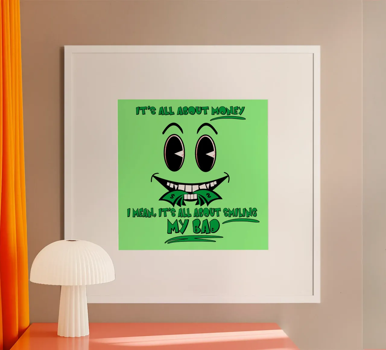 Sorridi e basta poster da sillyindustries