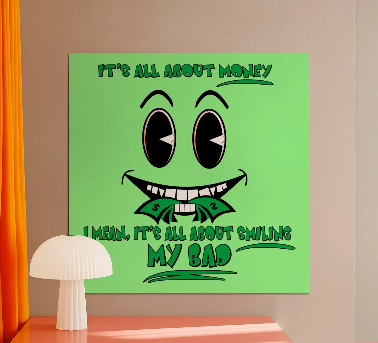 Sorridi e basta poster da sillyindustries