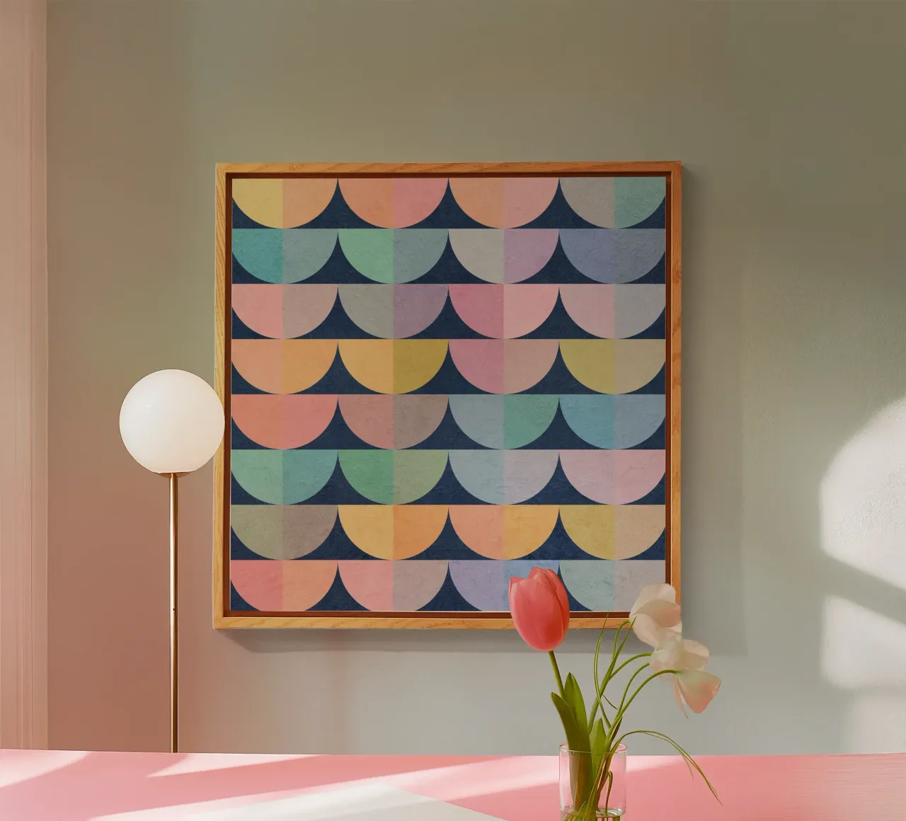 Waage Acryl-Glas von Abstract 888