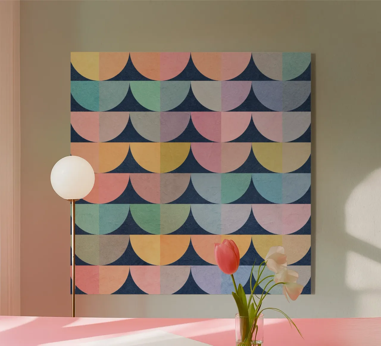 Waage Acryl-Glas von Abstract 888