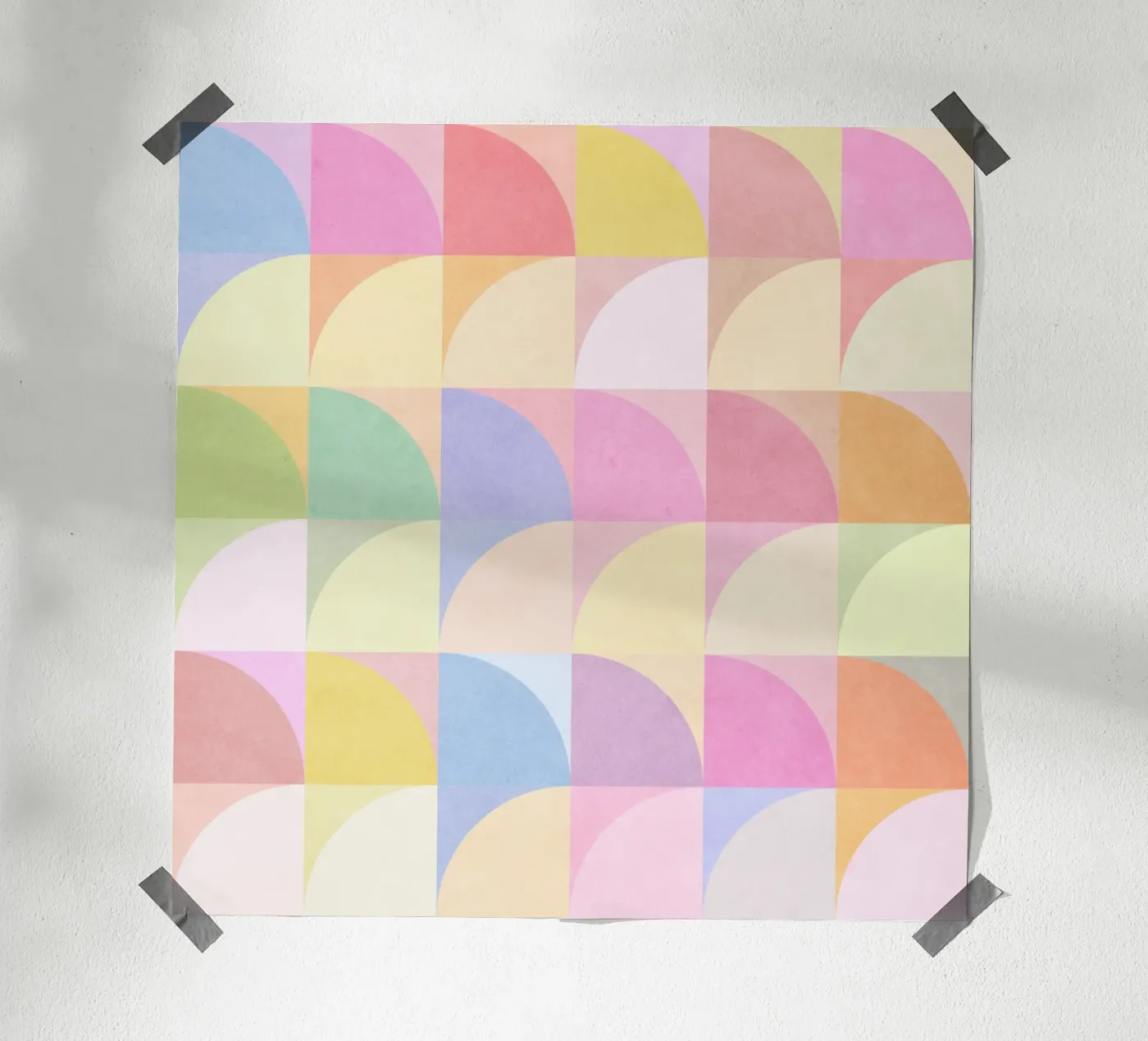 Colorways poster van Abstract Joy