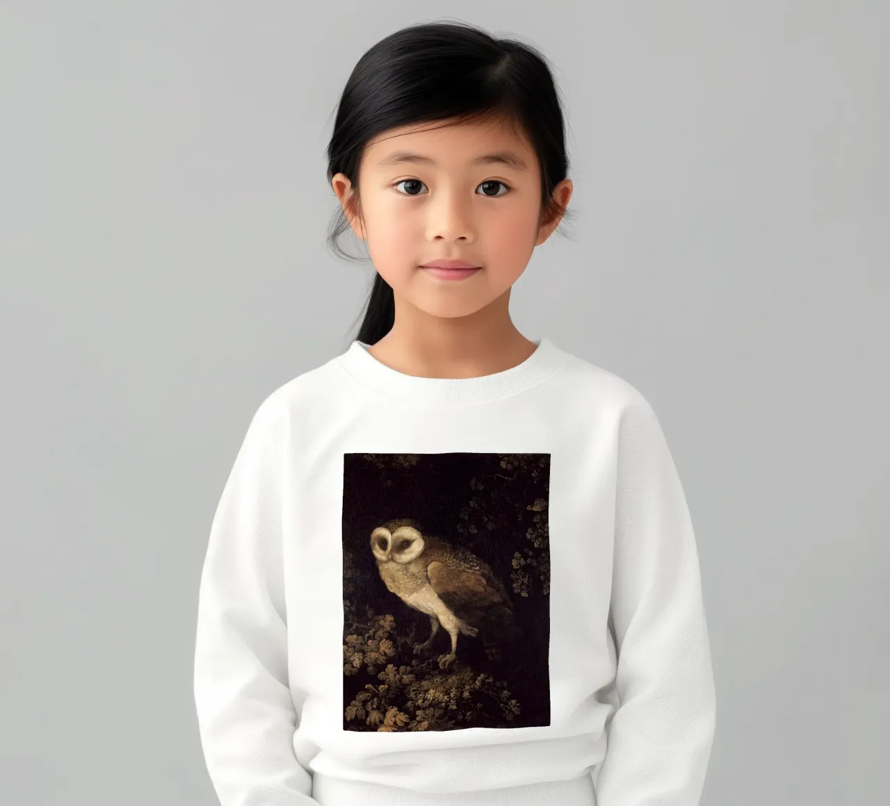 Owl felpa bambino da apoloprints