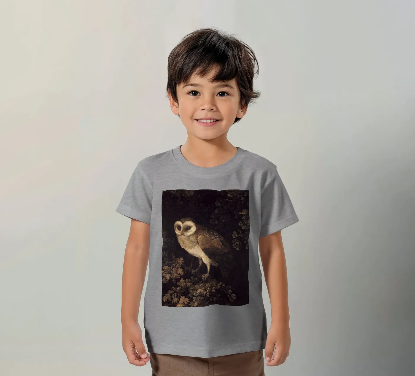 Owl t-shirt bambini da Apolo Prints
