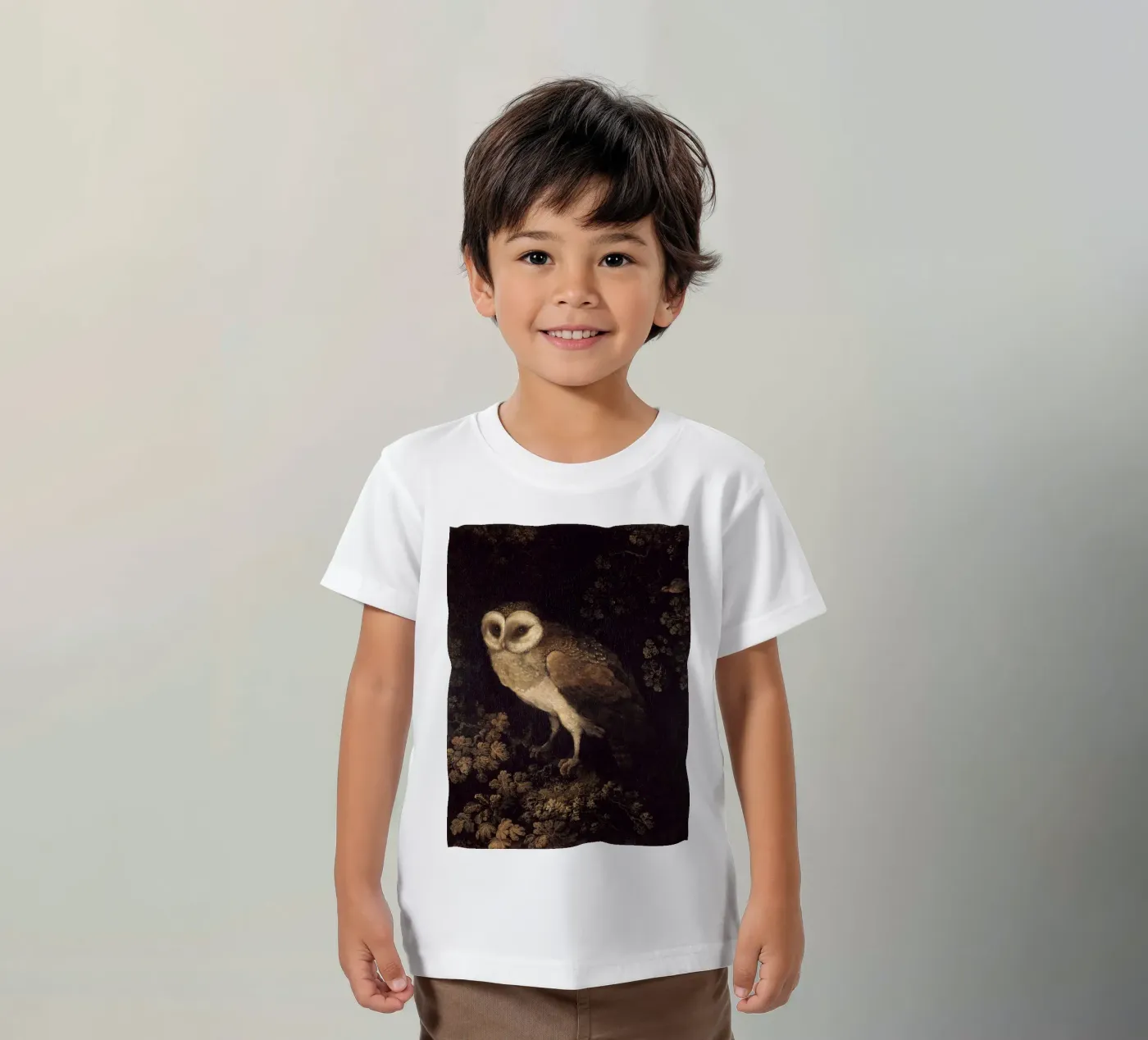 Owl t-shirt bambini da Apolo Prints