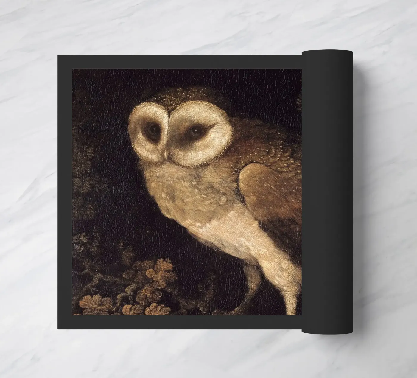 Owl doormat by Apolo Prints