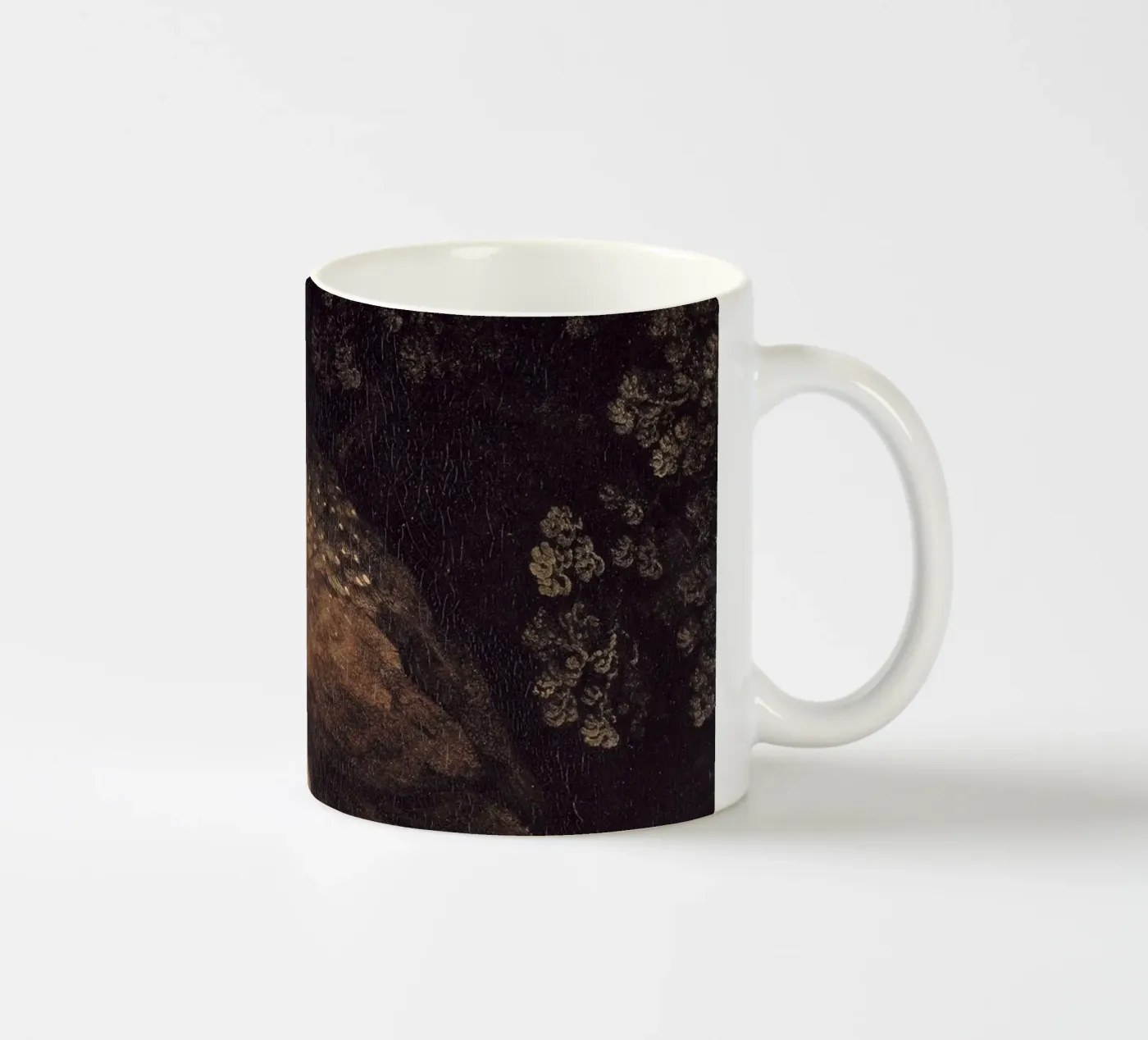 Owl ceramic mug by Apolo Prints