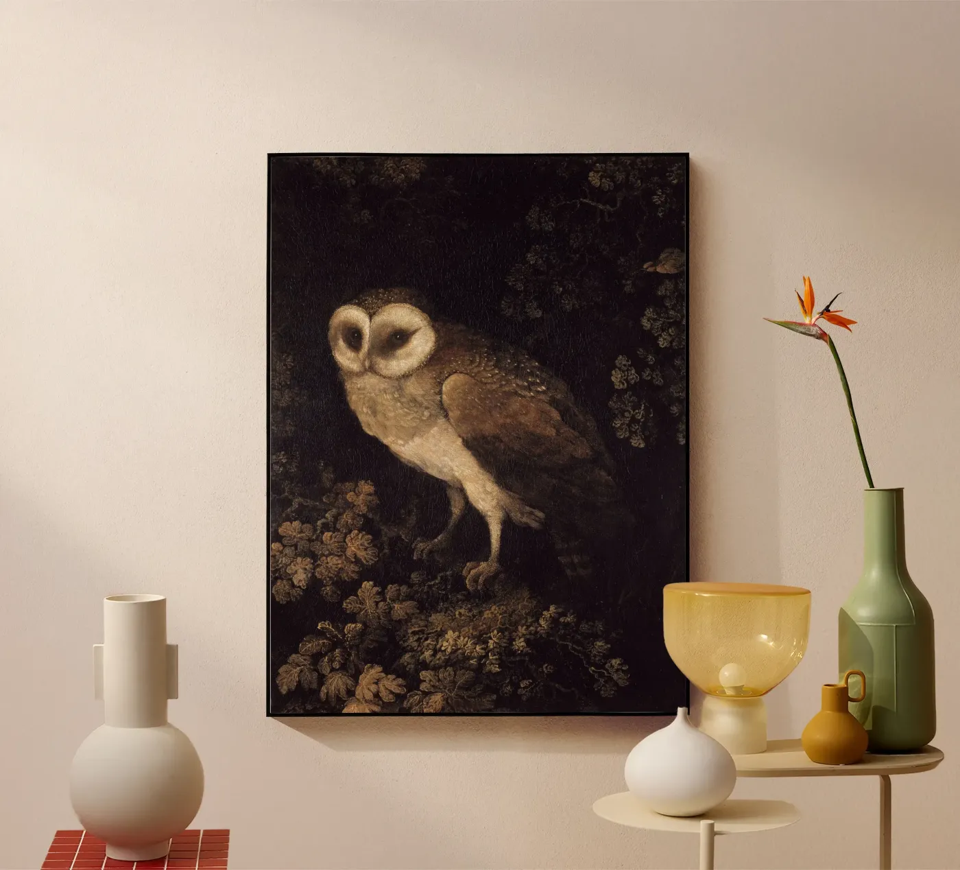 Owl plexiglass da Apolo Prints