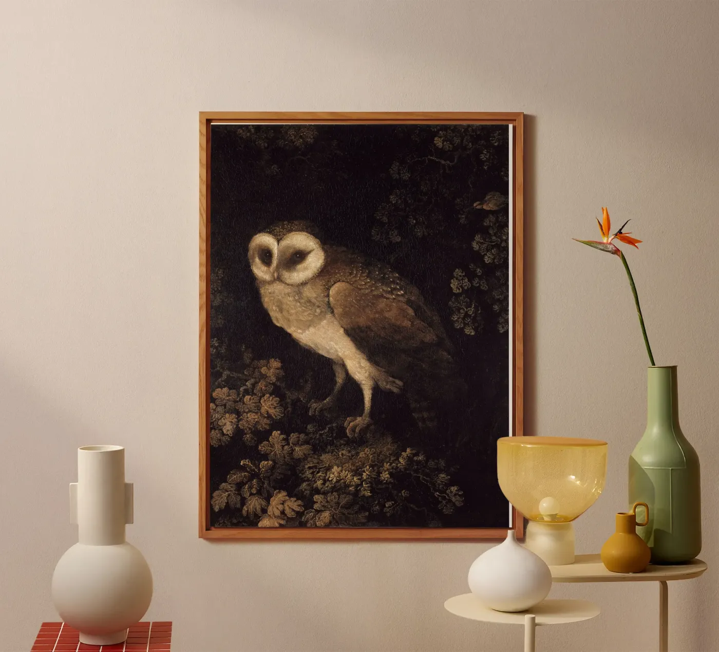 Owl alluminio dibond da Apolo Prints