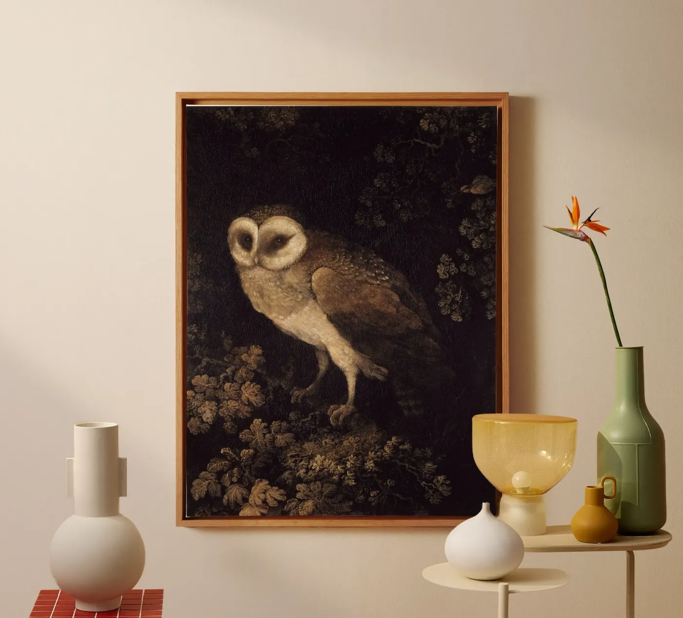 Owl tela da Apolo Prints
