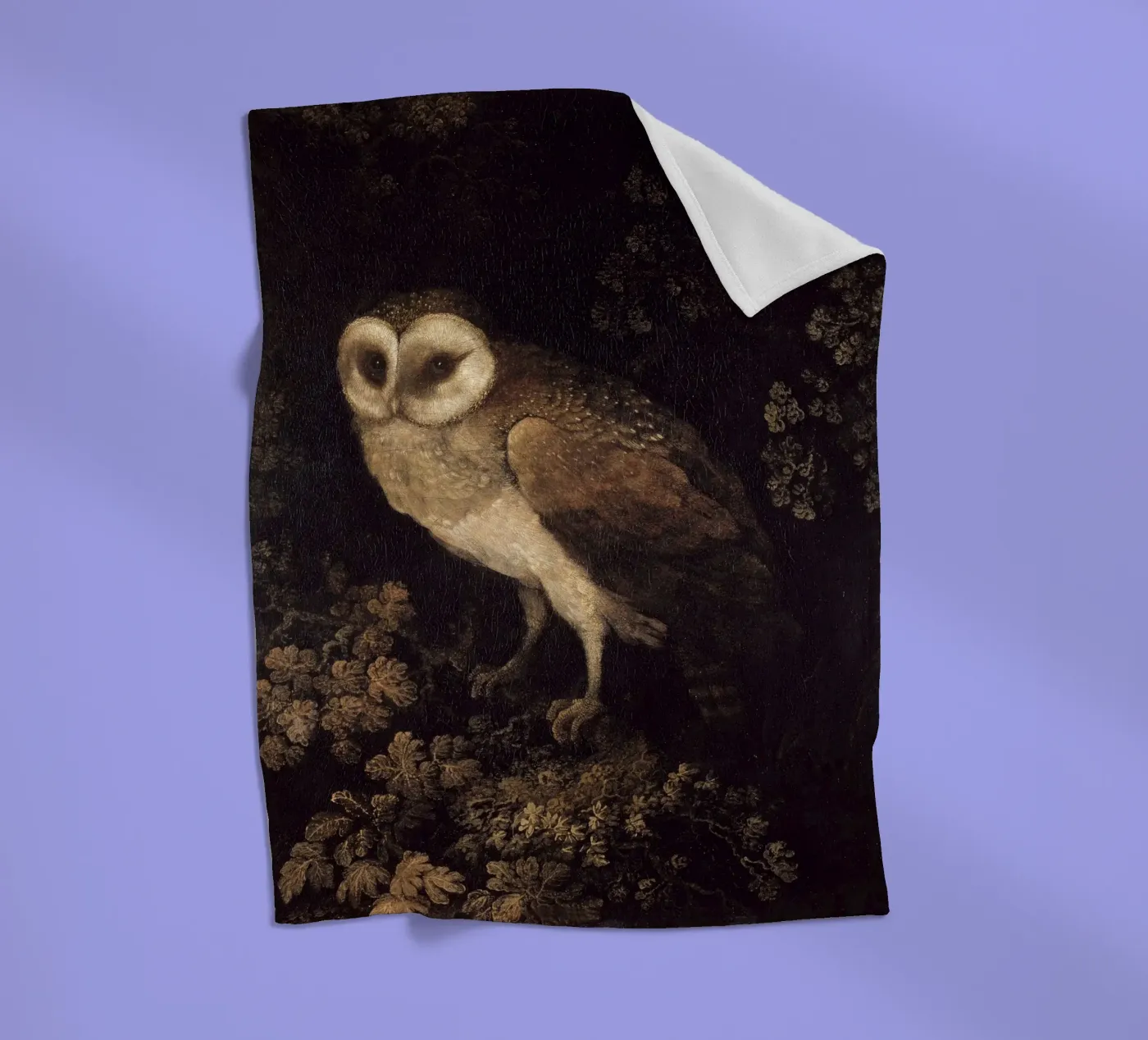 Owl Fleecedecke von Apolo Prints