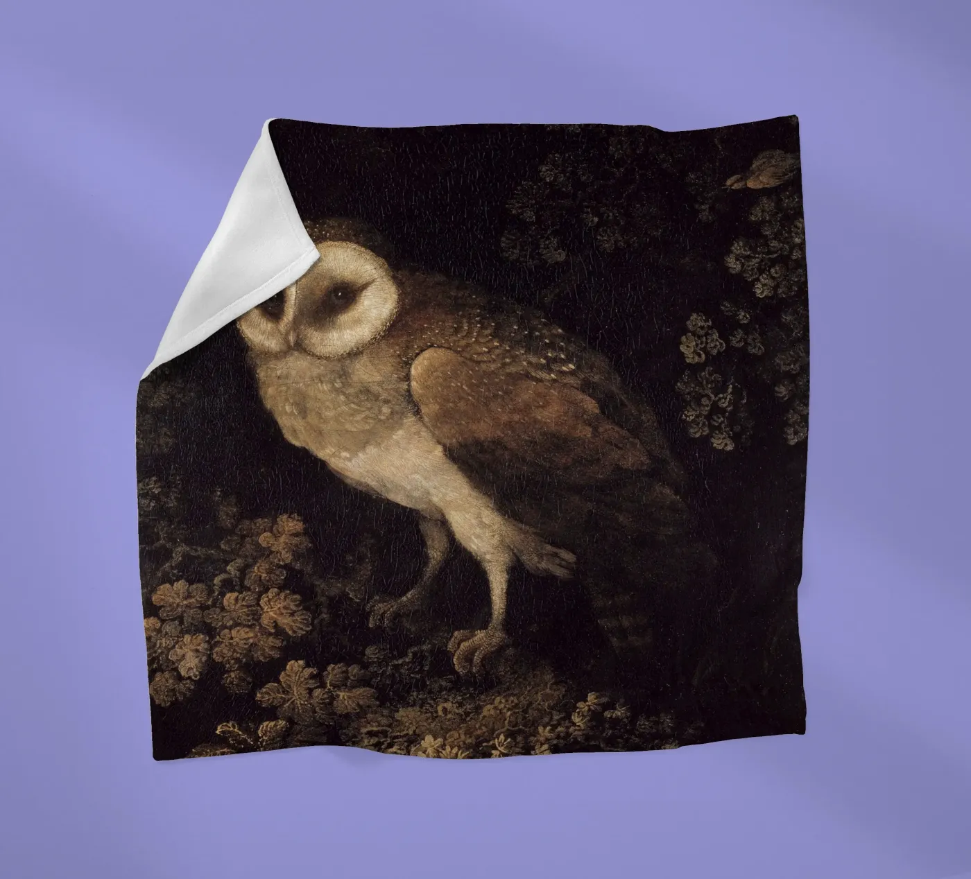 Owl Fleecedecke von Apolo Prints