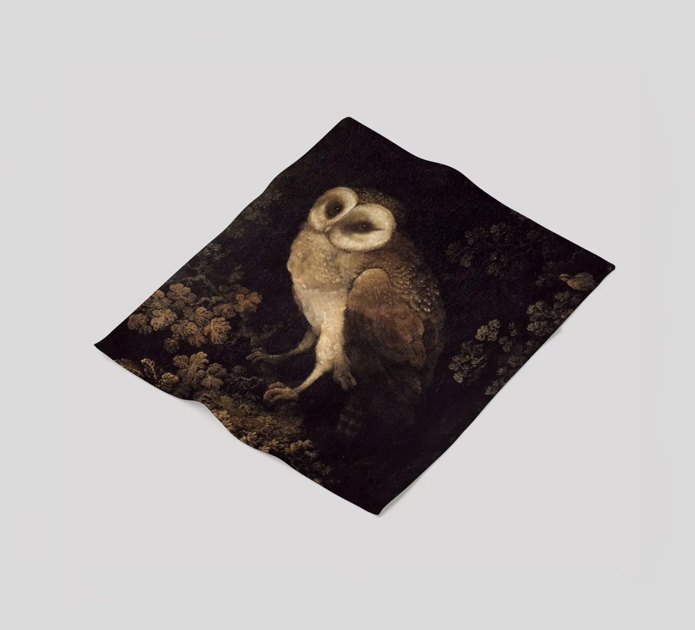 Owl Fleecedecke von Apolo Prints