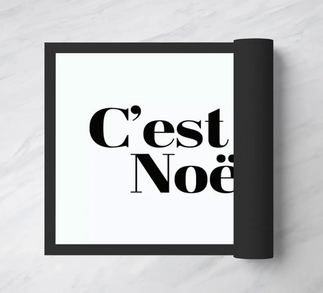 Noel? doormat by Studio One