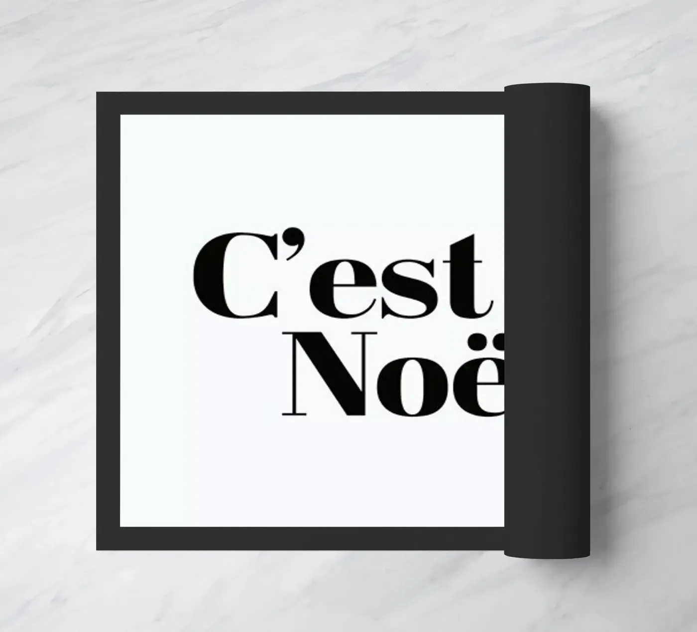 Noel? doormat by Studio One