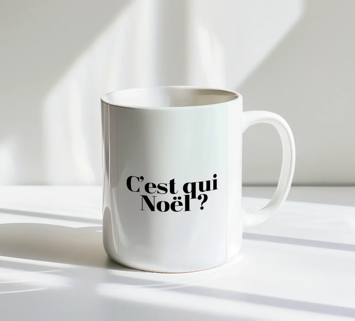 Noel? ceramic mug by Studio One