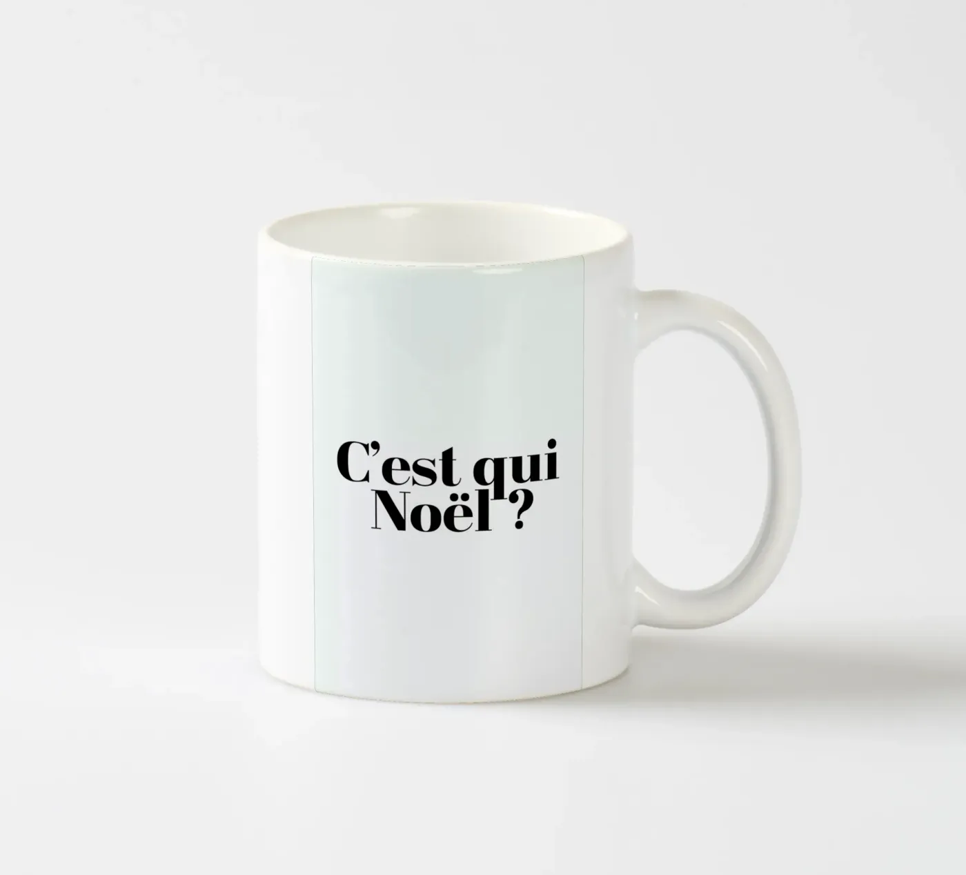 Noel? ceramic mug by Studio One